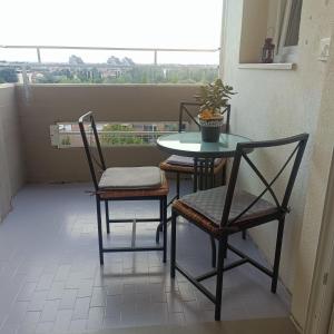 Balkón nebo terasa v ubytování Panoramapointbnb