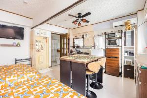Dapur atau dapur kecil di TOKYO/3min walk near sta/UENO PARK/Wi-Fi#401