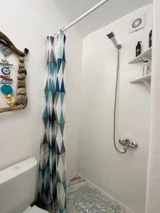 A bathroom at Petra Pelikan
