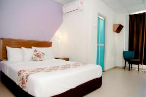 Katil atau katil-katil dalam bilik di HOTEL D VIEW MERSING