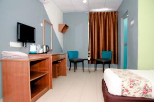 Televisyen dan/atau pusat hiburan di HOTEL D VIEW MERSING