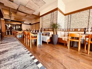 En restaurant eller et andet spisested på Boutique Hotel Saint-Géry