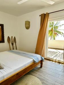Cama o camas de una habitación en Villa Funga