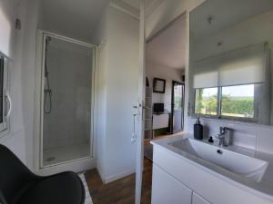 Ванна кімната в La Musardière