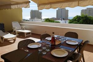 Balkón alebo terasa v ubytovaní Apartamento Puertosol