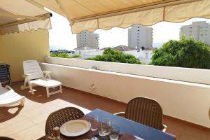 Balkón alebo terasa v ubytovaní Apartamento Puertosol
