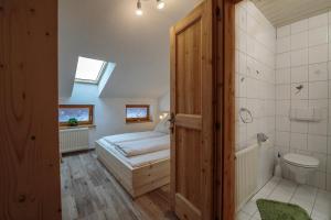 Koupelna v ubytování Appartements Grünholz + 37 fotografií