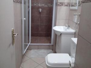 Koupelna v ubytování Grand Central Guesthouse