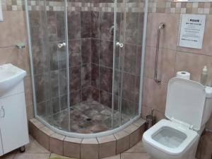 Koupelna v ubytování Grand Central Guesthouse