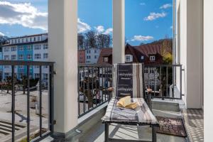 Ein Balkon oder eine Terrasse in der Unterkunft FIRST Avalon