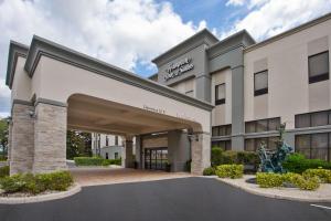 a rendering of the front of a hospital building at Hampton Inn & Suites Lady Lake/The Villages in The Villages