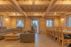 Oleskelutila majoituspaikassa Wellness Chalet Kohútka