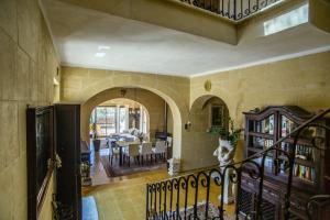 Knihovna v bed and breakfast