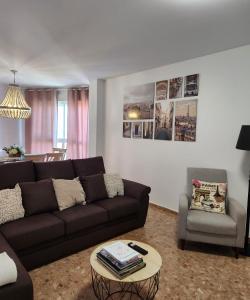 Posedenie v ubytovaní Magnifico apartamento en Burriana