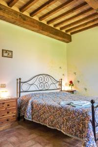 מיטה או מיטות בחדר ב-La Casanuova