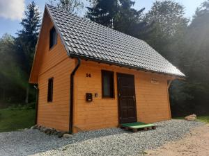 Budova, v ktorej sa horská chata nachádza