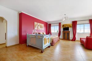 TV/trung tâm giải trí tại Villa Delphin