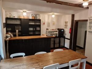 Lounge nebo bar v ubytování Am Glenne