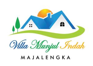 ein Logo für ein Dorf in muliya murril india in der Unterkunft Villa Munjul Indah - Majalengka in Jatipamor
