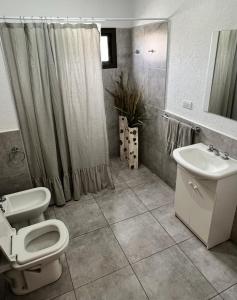 Kylpyhuone majoituspaikassa Terrazas 6