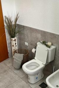 Kylpyhuone majoituspaikassa Terrazas 6