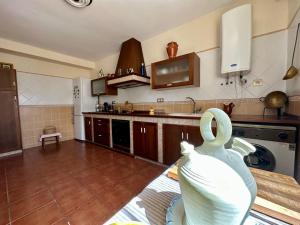 Kuchyň nebo kuchyňský kout v ubytování Casa El Chorreador