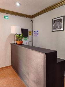 Lobbyen eller receptionen på Hostal Ixchel - WiFi, Hot Water, AC, in Valladolid Downtown