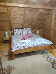 Postel nebo postele na pokoji v ubytování Vila Maja