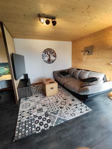 Posedenie v ubytovaní Superbe appartement neuf avec terrasse