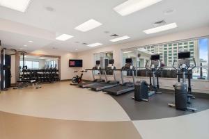Fitness centrum a/nebo fitness zařízení v ubytování Hilton Garden Inn New Orleans French Quarter/CBD