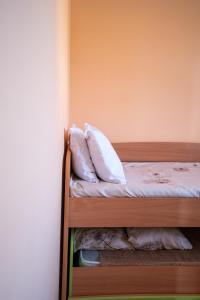 Postel nebo postele na pokoji v ubytování Zlatni Prag - Kraljevo