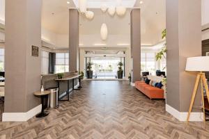 Vstupní hala nebo recepce v ubytování Hilton Garden Inn Temple Medical Center