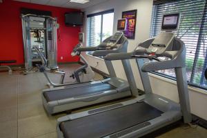 Fitness centrum a/nebo fitness zařízení v ubytování Hilton Garden Inn Temple Medical Center