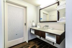 Hampton Inn Brighton Mi的一间浴室