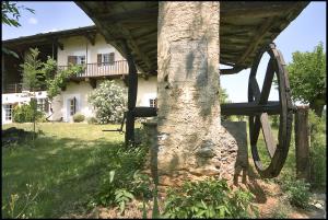 Zahrada ubytování Agriturismo Famiglia al Castello Di Bagnolo
