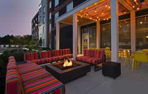 Posezení v ubytování Home2 Suites By Hilton Grove City Columbus