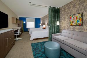 Postel nebo postele na pokoji v ubytování Home2 Suites By Hilton Grove City Columbus + 36 fotografií