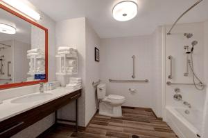 Hampton Inn Crown Point, In的一间浴室