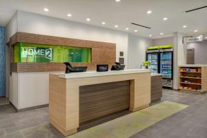 Vstupní hala nebo recepce v ubytování Home2 Suites By Hilton Burleson