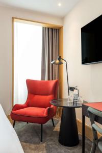 Arts Hotel Porto, Tapestry Collection By Hilton的电视和/或娱乐中心