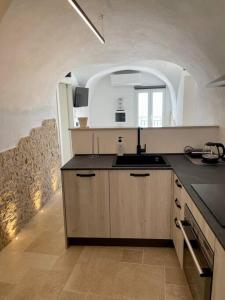Köök või kööginurk majutusasutuses Greta’s suite & private spa