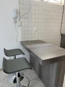 Ein Badezimmer in der Unterkunft Cómodo Departamento en Providencia