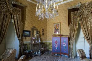 TV a/nebo společenská místnost v ubytování B&B Giardino Di Pietra