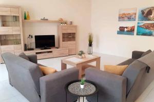 Setusvæði á Nr41 Holiday Apartment - Close to Village Centre, Promenade, Shops & Restaurants
