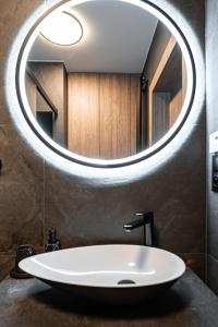 Phòng tắm tại Chillout Szklarska Stone Hill