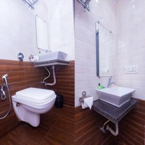 Hotel Spring Height Hotels Near Mall De Goa的一间浴室