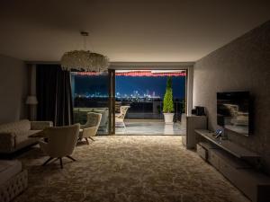 Posezení v ubytování Villa Elysium Park & SPA