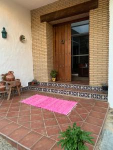A patio or other outdoor area at Casa Las Adelfas