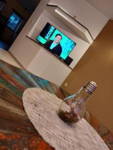 TV a/nebo společenská místnost v ubytování La Renaissance 2.