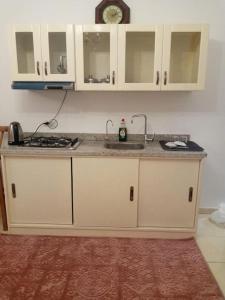 A kitchen or kitchenette at Lovely apartment Right Near Everywhere U Want 2 B